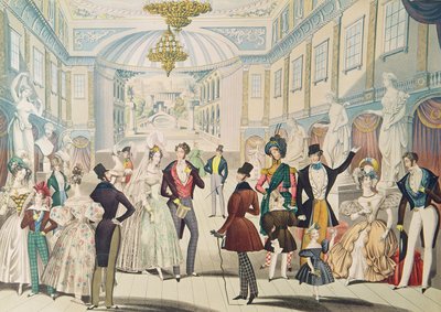 Summer Fashions for 1836 by English School